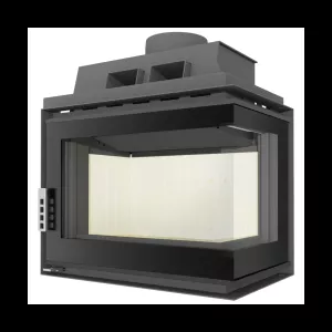 Wkład kominkowy UNIFLAM 600 DURO S prawa boczna szyba ref. 837-015